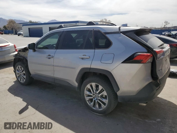 2020 Toyota RAV4 XLE Premium with VIN 2T3C1RFV9LC036563, listed as a Copart auction lot 50310165 with 79,738 mi miles and Salvage Title. Bid and sale history available at carsss.com. Image 2.
