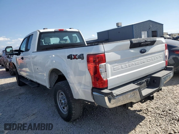 2021 Ford Super Duty F-250 SRW XL with VIN 1FT7X2B60MEC31612, listed as a Copart auction lot 75450084 with 51,928 mi miles and Salvage Title. Bid and sale history available at carsss.com. Image 2.
