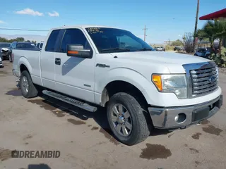 2012 Ford F-150 XL with VIN 1FTFX1ET8CFD06797, listed as a IAAI auction lot 41434957 with 194,993 mi miles. Bid and sale history available at carsss.com. Image 1.
