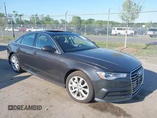 2017 Audi A6 Premium Plus with VIN WAUG8AFC2HN091315, listed as a IAAI auction lot 42144229 with 61,710 mi miles and . Bid and sale history available at DreamBid. Image 1.