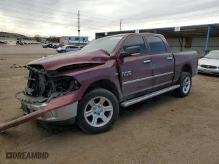 2016 Ram 1500 Lone Star with VIN 1C6RR7LT4GS391591, listed as a Copart auction lot 49267325 with 132,116 mi miles and Salvage Title. Bid and sale history available at carsss.com. Image 1.
