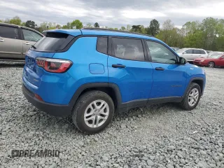 2018 Jeep Compass Sport z VIN 3C4NJCAB4JT124295, wystawiony jako Copart lot #52328795 z przebiegiem 77 901 mil mil oraz Szkoda całkowita • Salvage title. Historia ofert i sprzedaży dostępna na DreamBid. Obrazek 3.