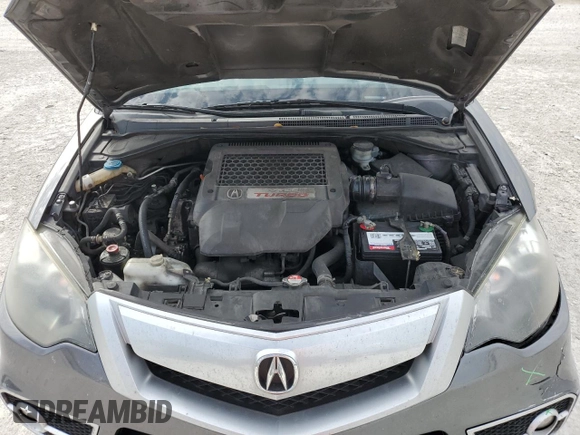 2012 Acura RDX Tech Pkg with VIN 5J8TB2H5XCA002535, listed as a Copart auction lot 45672205 with 231,742 mi miles and Salvage Title. Bid and sale history available at carsss.com. Image 12.