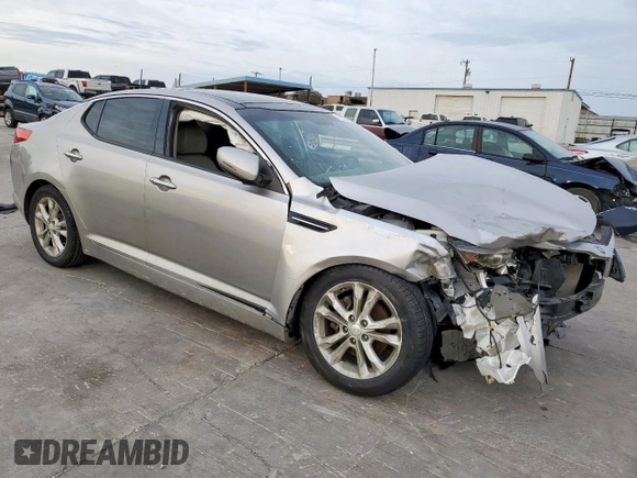 2012 Kia Optima EX with VIN 5XXGN4A73CG065785, listed as a Copart auction lot 47655715 with Not Provided miles and Salvage Title. Bid and sale history available at carsss.com. Image 4.