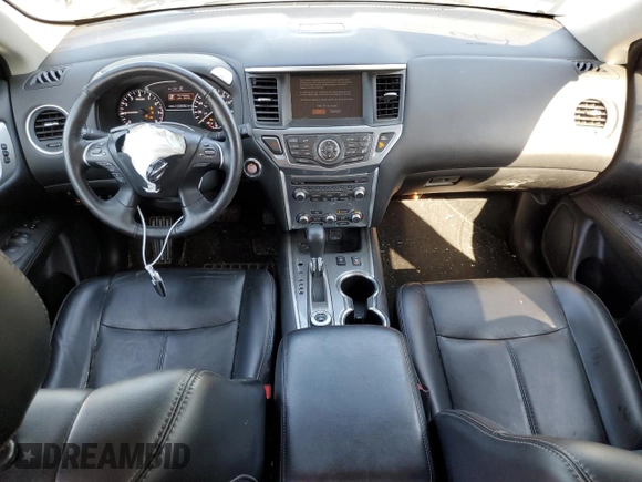 2019 Nissan Pathfinder S with VIN 5N1DR2MM3KC640734, listed as a Copart auction lot 60788125 with 60,768 mi miles and Salvage title. Bid and sale history available at DreamBid. Image 8.
