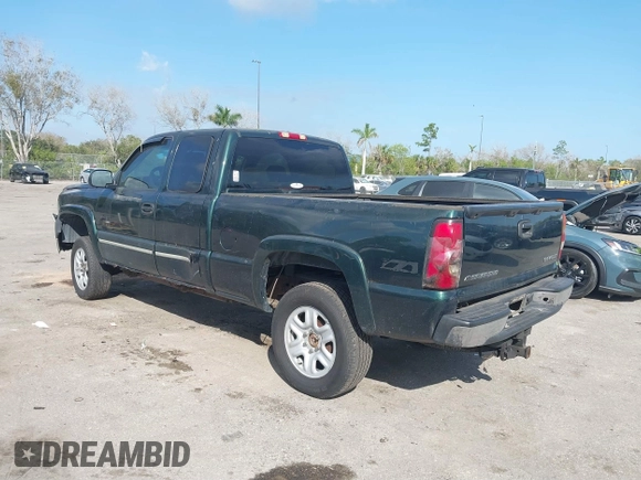 2005 Chevrolet Silverado 1500 Z71 with VIN 1GCEK19Z55Z290214, listed as a IAAI auction lot 41504269 with Not Provided miles and . Bid and sale history available at DreamBid. Image 3.