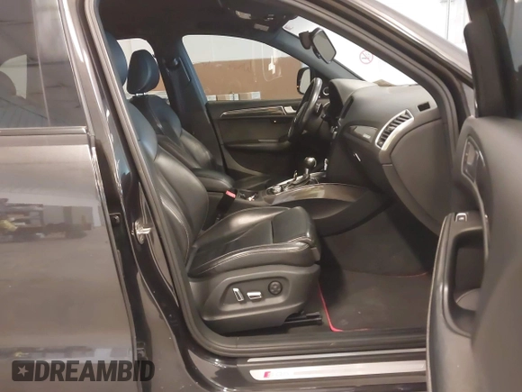 2017 Audi SQ5 Premium Plus with VIN WA1CCAFP5HA041755, listed as a IAAI auction lot 41728825 with 135,512 mi miles. Bid and sale history available at carsss.com. Image 5.