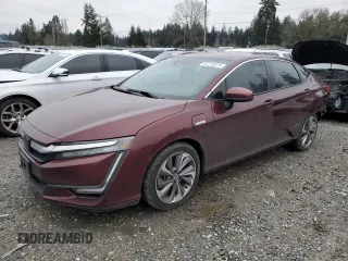 2018 Honda Clarity Plug-In Hybrid with VIN JHMZC5F10JC023952, listed as a Copart auction lot 87319574 with 43,935 mi miles and Salvage Title. Bid and sale history available at carsss.com. Image 1.