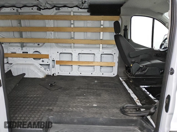2023 Ford Transit Cargo with VIN 1FTBR1Y86PKB40356, listed as a Copart auction lot 45669345 with 12,890 mi miles and Salvage Title. Bid and sale history available at DreamBid. Image 11.