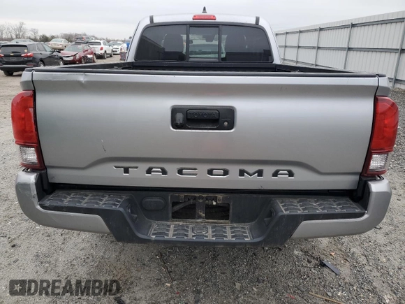 2021 Toyota Tacoma SR with VIN 3TYRX5GN0MT006910, listed as a Copart auction lot 43919765 with 42,273 mi miles and Salvage title. Bid and sale history available at DreamBid. Image 6.