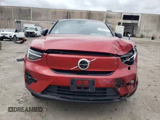 2022 Volvo C40 Recharge Pure Electric Ultimate with VIN YV4ED3GB5N2005173, listed as a Copart auction lot 55083914 with 10,128 mi miles. Bid and sale history available at carsss.com. Image 5.