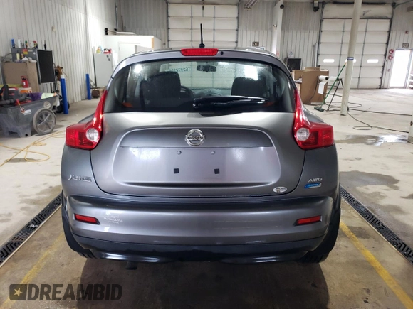 2014 Nissan Juke S with VIN JN8AF5MV4ET482519, listed as a Copart auction lot 52972395 with 54,412 mi miles and Salvage Title. Bid and sale history available at carsss.com. Image 6.
