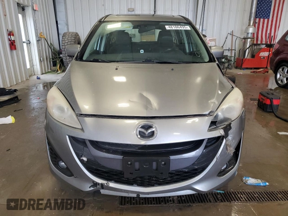 2012 Mazda 5 Grand Touring z VIN JM1CW2DL1C0142406, wystawiony jako Copart lot #48186495 z przebiegiem 198 419 mil mil oraz Nie do naprawy • Non repairable. Historia ofert i sprzedaży dostępna na DreamBid. Obrazek 5.