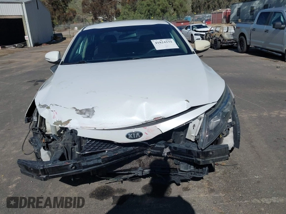 2015 Kia Optima LX with VIN KNAGM4A72F5616233, listed as a IAAI auction lot 41824232 with 163,006 mi miles. Bid and sale history available at carsss.com. Image 12.