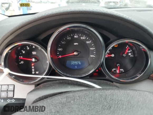 2009 Cadillac CTS AWD w/1SA with VIN 1G6DH577590123416, listed as a Copart auction lot 48297495 with 142,728 mi miles and Salvage Title. Bid and sale history available at carsss.com. Image 9.