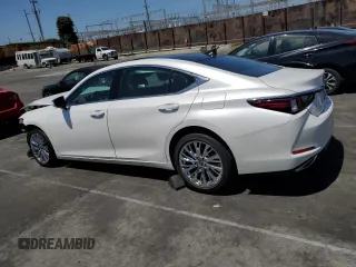 2019 Lexus ES 350 with VIN 58ABZ1B10KU024504, listed as a Copart auction lot 61675655 with 35,124 mi miles and Salvage title. Bid and sale history available at DreamBid. Image 2.