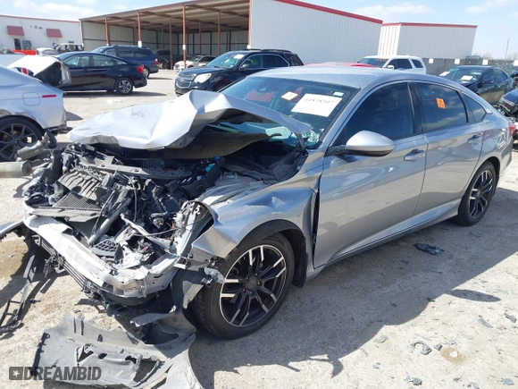 2018 Honda Accord Sedan LX 1.5T with VIN 1HGCV1F14JA246731, listed as a IAAI auction lot 41838507 with 1 mi miles. Bid and sale history available at carsss.com. Image 16.