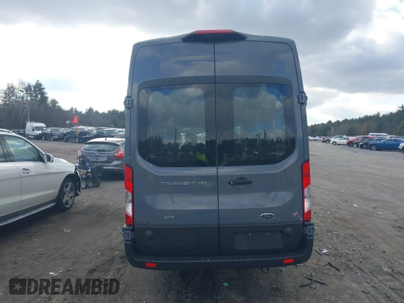 2023 Ford Transit Cargo with VIN 1FTBR3U88PKB86644, listed as a IAAI auction lot 41089106 with 8,095 mi miles and . Bid and sale history available at DreamBid. Image 16.