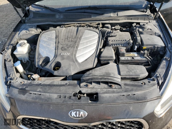 2015 Kia Cadenza Premium with VIN KNALN4D75F5188665, listed as a Copart auction lot 74583834 with 132,377 mi miles and Salvage Title. Bid and sale history available at carsss.com. Image 11.