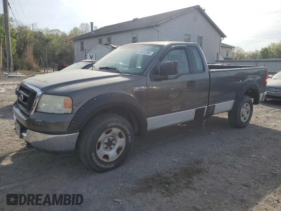 2004 Ford F-150 XL with VIN 1FTRF14W84NB32278, listed as a Copart auction lot 54551395 with 105,282 mi miles and Clean Title. Bid and sale history available at DreamBid. Image 1.