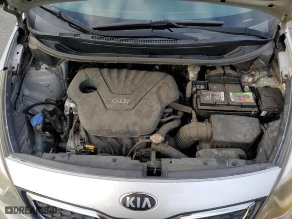 2014 Kia Rio EX with VIN KNADN4A30E6353469, listed as a Copart auction lot 43788955 with 156,096 mi miles and Salvage Title. Bid and sale history available at carsss.com. Image 11.
