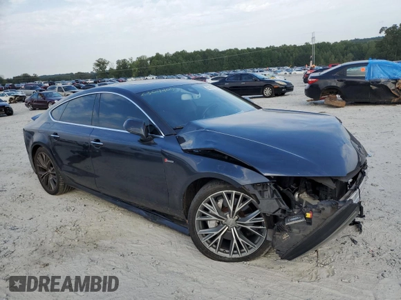 2018 Audi A7 Prestige with VIN WAU23AFC5JN007549, listed as a Copart auction lot 69171103 with 0 mi miles. Bid and sale history available at carsss.com. Image 4.