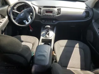 2011 Kia Sportage LX with VIN KNDPB3A29B7153383, listed as a Copart auction lot 52118075 with 191,742 mi miles and Salvage Title. Bid and sale history available at carsss.com. Image 8.