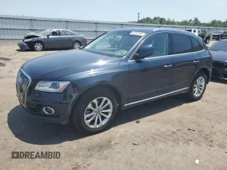 2016 Audi Q5 Premium Plus with VIN WA1L2AFP4GA126619, listed as a Copart auction lot 62185165 with 161,555 mi miles and Salvage title. Bid and sale history available at DreamBid. Image 1.