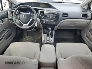 2013 Honda Civic LX with VIN 2HGFB2F58DH509100, listed as a Copart auction lot 60142585 with 154,973 mi miles and Salvage title. Bid and sale history available at DreamBid. Image 8.