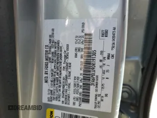 2013 Ford Fusion SE Hybrid with VIN 3FA6P0LU9DR191305, listed as a Copart auction lot 50213775 with 132,939 mi miles and Salvage Title. Bid and sale history available at DreamBid. Image 13.