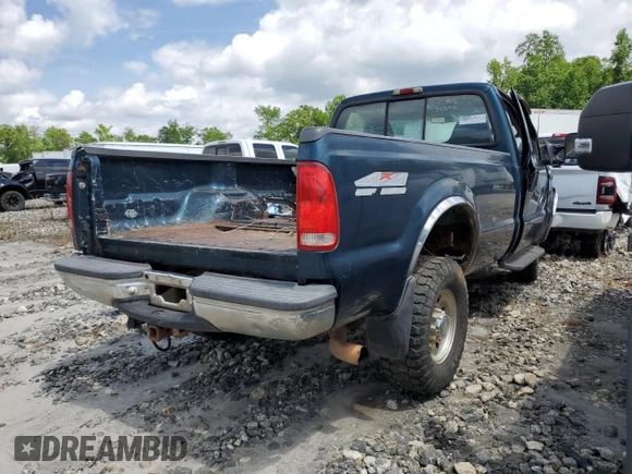 1999 Ford F-250 XL with VIN 1FTNF21FXXEB26561, listed as a Copart auction lot 54303275 with 219,108 mi miles and Salvage title. Bid and sale history available at DreamBid. Image 3.