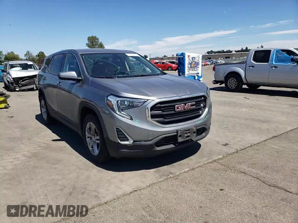 2019 GMC Terrain SLE with VIN 3GKALMEV2KL249787, listed as a Copart auction lot 63664424 with 100,522 mi miles and Salvage title. Bid and sale history available at DreamBid. Image 11.