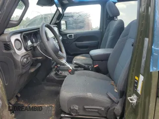 2024 Jeep Gladiator Sport S z VIN 1C6HJTAG5RL105858, wystawiony jako Copart lot #53345125 z przebiegiem 17 117 mil mil oraz Szkoda całkowita • Salvage title. Historia ofert i sprzedaży dostępna na DreamBid. Obrazek 7.