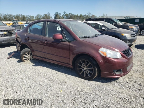 2008 Suzuki SX4 Sport with VIN JS2YC414785102371, listed as a Copart auction lot 75431604 with 100,707 mi miles and Salvage Title. Bid and sale history available at carsss.com. Image 4.