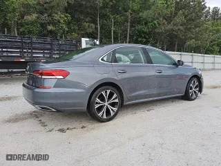 2021 Volkswagen Passat 2.0T SE with VIN 1VWSA7A38MC005892, listed as a Copart auction lot 53299815 with 81,361 mi miles and Clean Title. Bid and sale history available at carsss.com. Image 3.