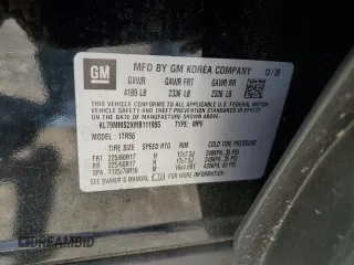 2021 Chevrolet TrailBlazer LS with VIN KL79MMS2XMB111955, listed as a Copart auction lot 62530154 with 35,220 mi miles and Salvage Title. Bid and sale history available at DreamBid. Image 11.