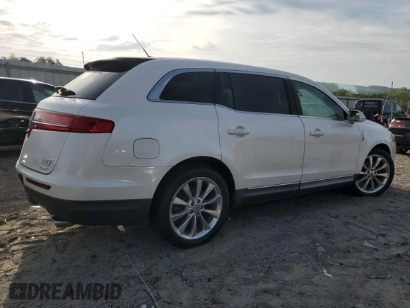 2012 Lincoln MKT EcoBoost with VIN 2LMHJ5AT7CBL50296, listed as a Copart auction lot 53883455 with 127,296 mi miles and Clean Title. Bid and sale history available at DreamBid. Image 3.