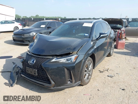 2022 Lexus UX 250h F Sport with VIN JTHR9JBHXN2058276, listed as a IAAI auction lot 42320129 with 83,439 mi miles and . Bid and sale history available at DreamBid. Image 17.