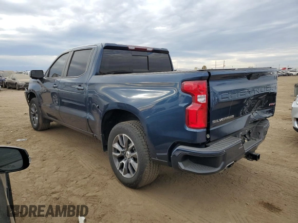 2021 Chevrolet Silverado 1500 RST with VIN 3GCUYEED1MG154253, listed as a Copart auction lot 78278244 with 99,936 mi miles and Salvage Title. Bid and sale history available at carsss.com. Image 2.
