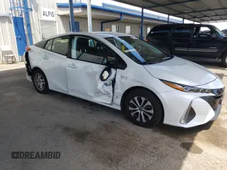 2022 Toyota Prius LE with VIN JTDKAMFP4N3197665, listed as a Copart auction lot 57339955 with 61,063 mi miles and Salvage title. Bid and sale history available at DreamBid. Image 4.