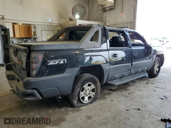 2003 Chevrolet Avalanche with VIN 3GNEK13T63G246828, listed as a Copart auction lot 64102984 with 0 mi miles and Salvage Title. Bid and sale history available at carsss.com. Image 3.