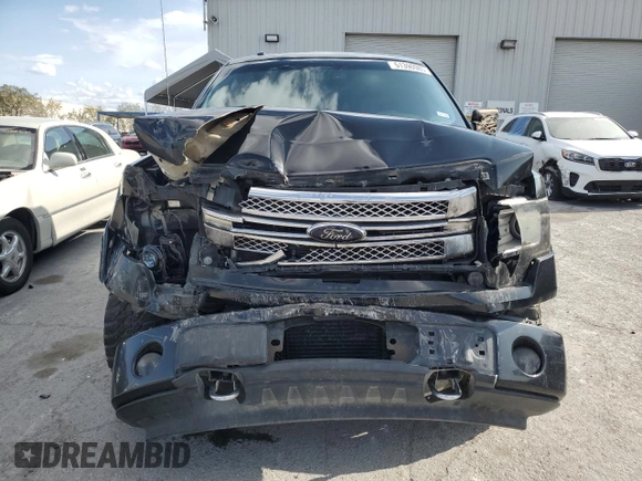 2013 Ford F-150 XL with VIN 1FTFW1ET0DFB75269, listed as a Copart auction lot 51390985 with 96,281 mi miles and Salvage title. Bid and sale history available at DreamBid. Image 5.