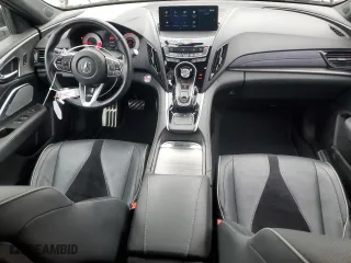 2021 Acura RDX w/A-Spec Package with VIN 5J8TC1H61ML009301, listed as a Copart auction lot 85937594 with 55,552 mi miles and Salvage Title. Bid and sale history available at carsss.com. Image 8.