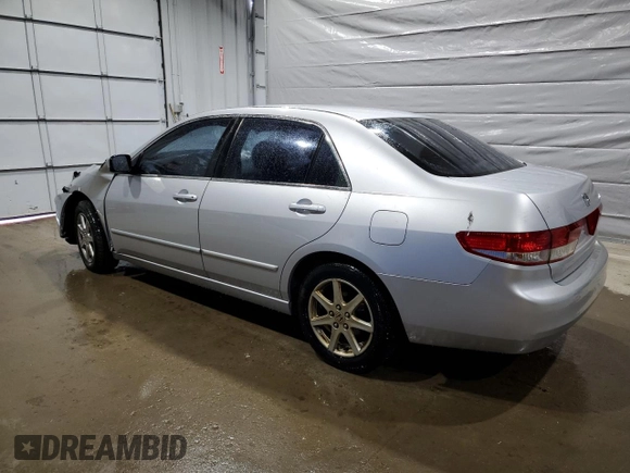 2003 Honda Accord EX z VIN 1HGCM66533A001604, wystawiony jako Copart lot #52806225 z przebiegiem 185 379 mil mil oraz Szkoda całkowita • Salvage title. Historia ofert i sprzedaży dostępna na DreamBid. Obrazek 2.