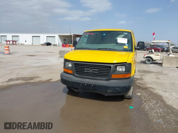 2012 GMC Savana Cargo Van with VIN 1GTW7GCA9C1900087, listed as a IAAI auction lot 41716404 with 277,445 mi miles. Bid and sale history available at carsss.com. Image 12.