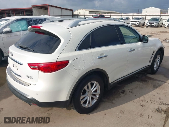 2011 Infiniti FX with VIN JN8AS1MU5BM710884, listed as a IAAI auction lot 42659158 with 165,991 mi miles and . Bid and sale history available at DreamBid. Image 4.
