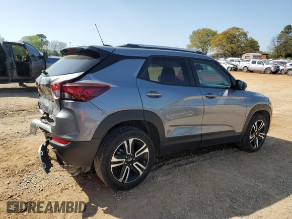 2023 Chevrolet TrailBlazer LT with VIN KL79MPSL0PB116290, listed as a Copart auction lot 51223225 with 20,553 mi miles and Salvage Title. Bid and sale history available at carsss.com. Image 3.