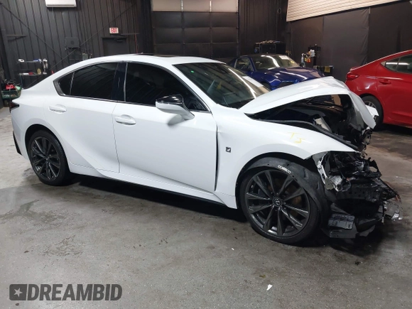 2021 Lexus IS 350 F Sport with VIN JTHGZ1E21M5020060, listed as a IAAI auction lot 42161893 with 57,070 mi miles and . Bid and sale history available at DreamBid. Image 13.