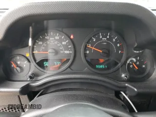 2009 Jeep Wrangler X with VIN 1J4FA24159L730840, listed as a Copart auction lot 56278745 with 95,851 mi miles and Salvage title. Bid and sale history available at DreamBid. Image 9.