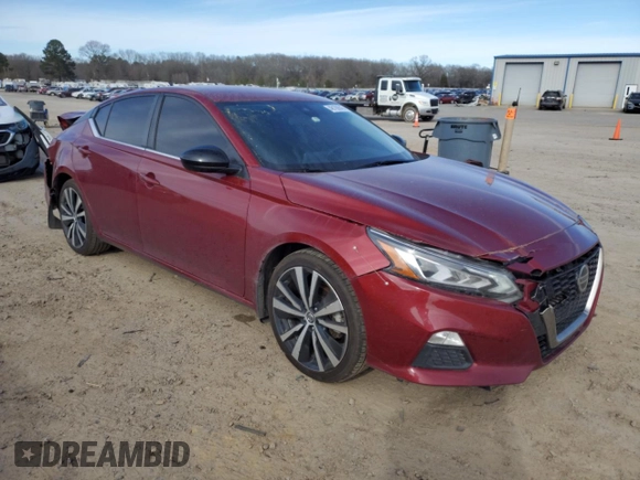 2021 Nissan Altima 2.5 SR with VIN 1N4BL4CV0MN384729, listed as a Copart auction lot 48199645 with 115,945 mi miles and Salvage Title. Bid and sale history available at carsss.com. Image 4.